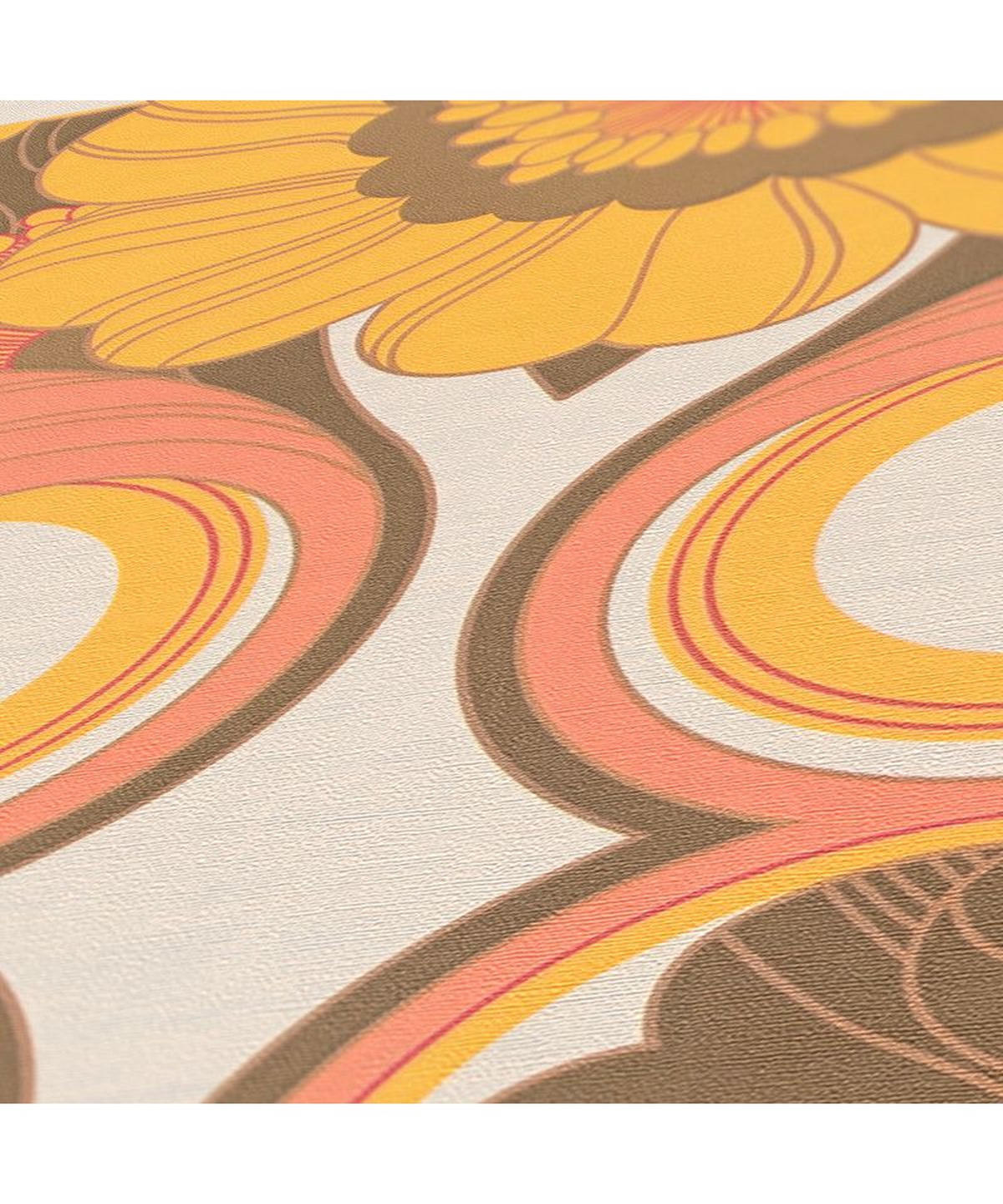 VLIESTAPETE Rosa 53/850 cm - Pink, Textil (53/1cm) - KUNSTLOFT