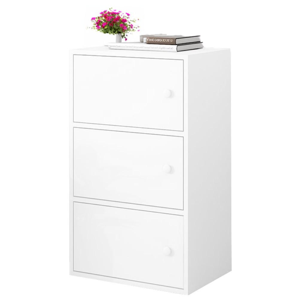 STANDSCHRANK Weiß 40/78/30 cm - Weiß, Holzwerkstoff (40/78/30cm)