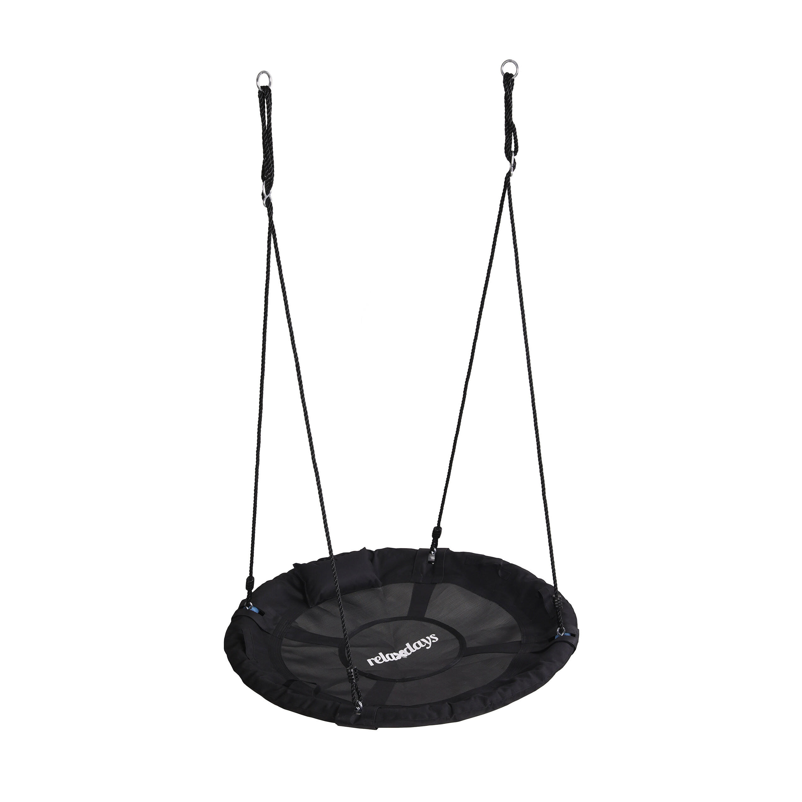 HOUPAČKA černá 100 cm - černá, kov/plast (100/100cm) - Relaxdays