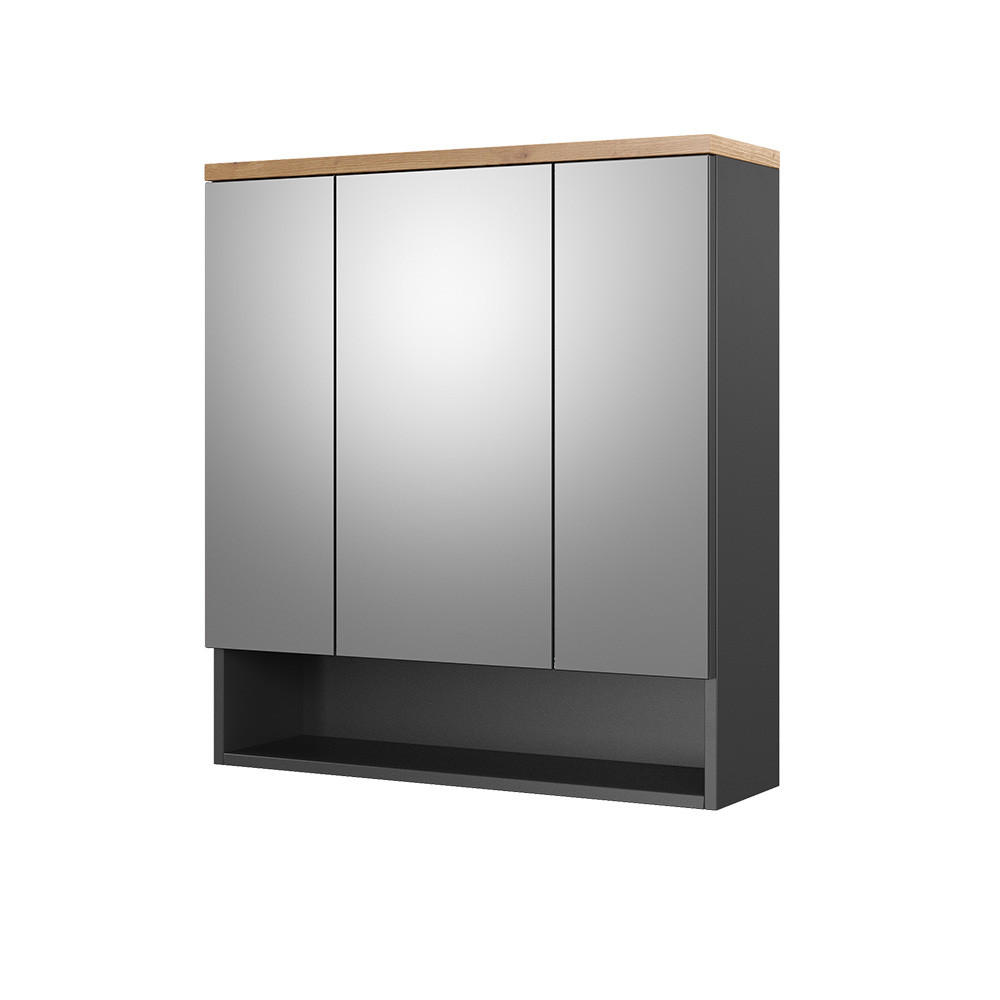 BADRUMSSPEGELSK&Aring;P Eden antracit 70x77.5 cm 77.5/70/21.7 cm
