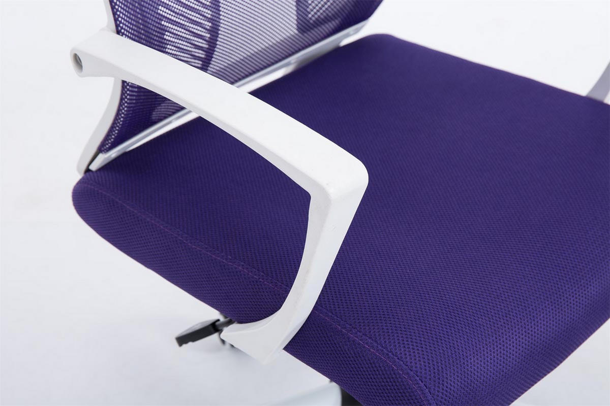 BÜROSTUHL Trail One mit atmungsaktivem Netzbezug, Lila - Lila, Textil/Metall (59/104/56cm) - TPFLiving