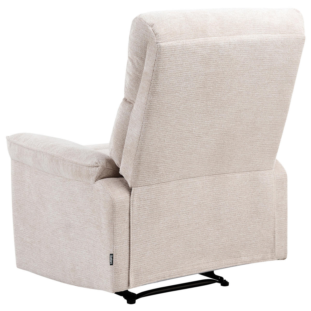 FERNSEHSESSEL Beige Everton - Beige, Textil (83/100/94cm) - Beliani