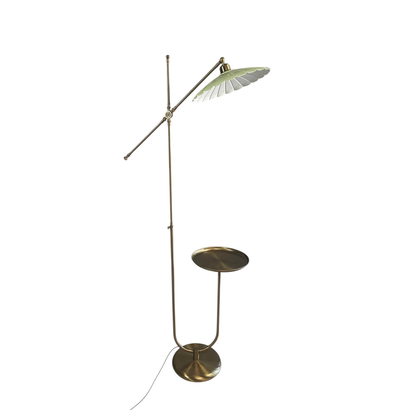 STEHLAMPE Uxelor 170 Cm - Messingfarben, Metall (30/30/170cm) - Bamyum