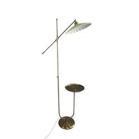 STEHLAMPE Uxelor 170 Cm - Messingfarben, Metall (30/30/170cm) - Bamyum