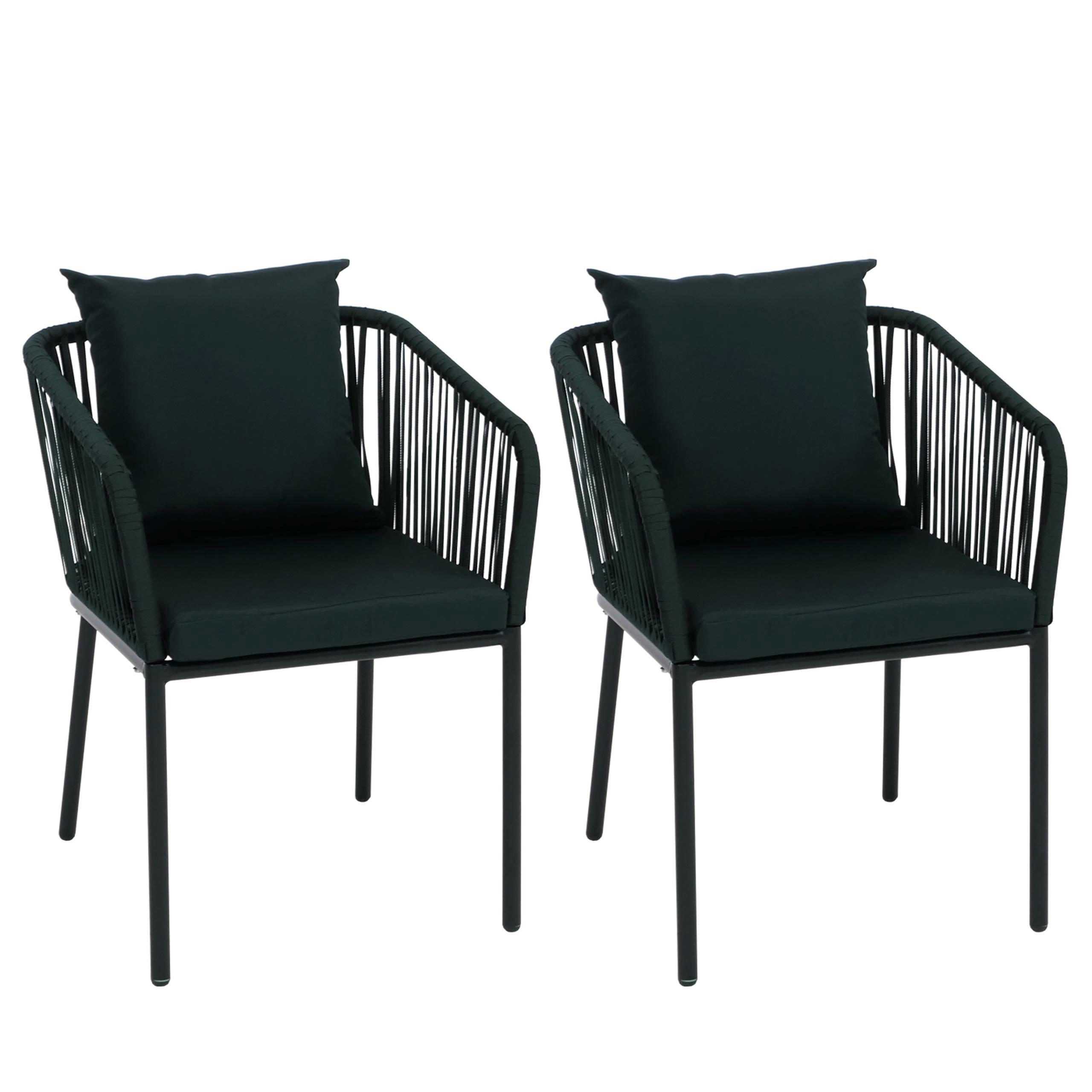 ZÁHRADNÁ STOLIČKA Tmavozelená - tmavozelená, textil (55/75/55cm) - MCW