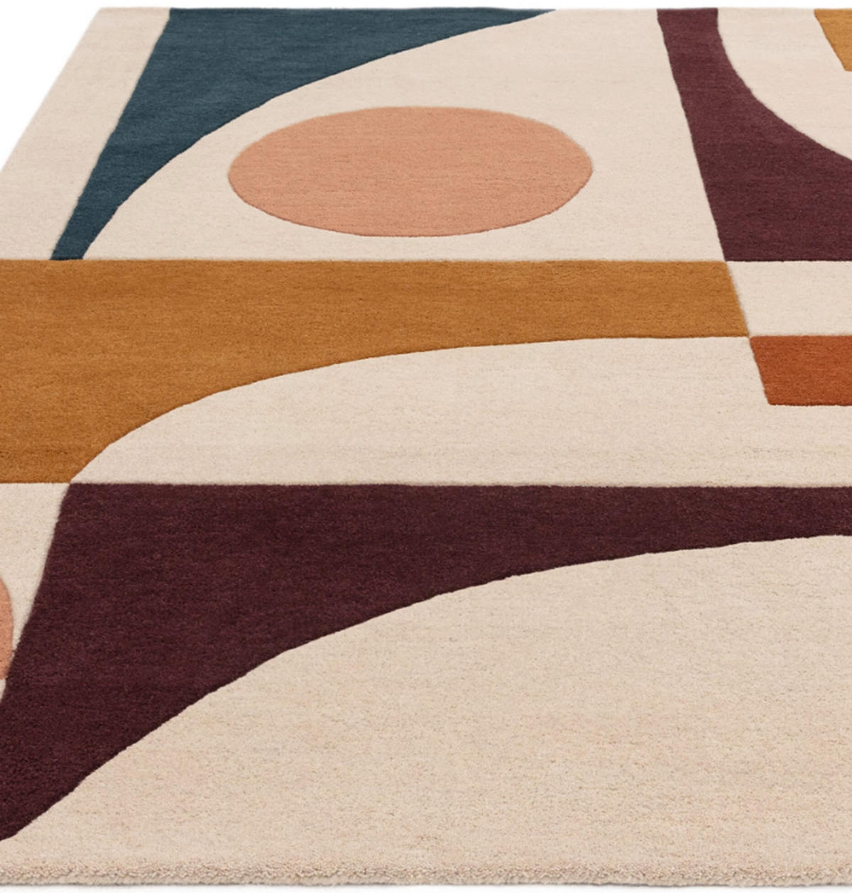 TEPPICH handgetuftet MINGLE Mehrfarbig 160 x 230 cm - Multicolor, Naturmaterialien (160/230cm) - Novatrend