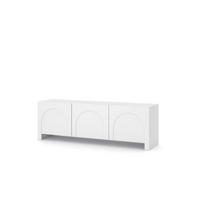 TV-LOWBOARD ARCO Weiß 150x35x49 cm - Weiß, Holzwerkstoff (150/49/35cm) - FURNLUX