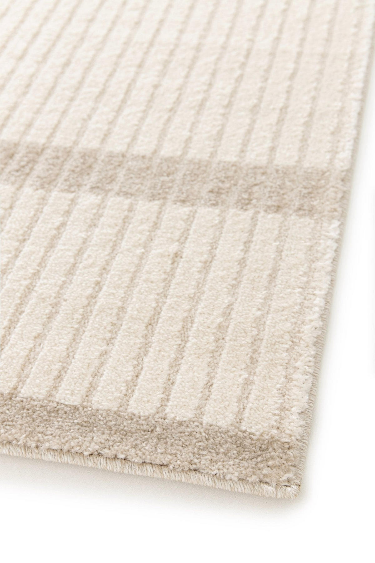 TEPPICH sehr weich grafisch Beige - Beige, Textil (120/170cm) - AFK Living