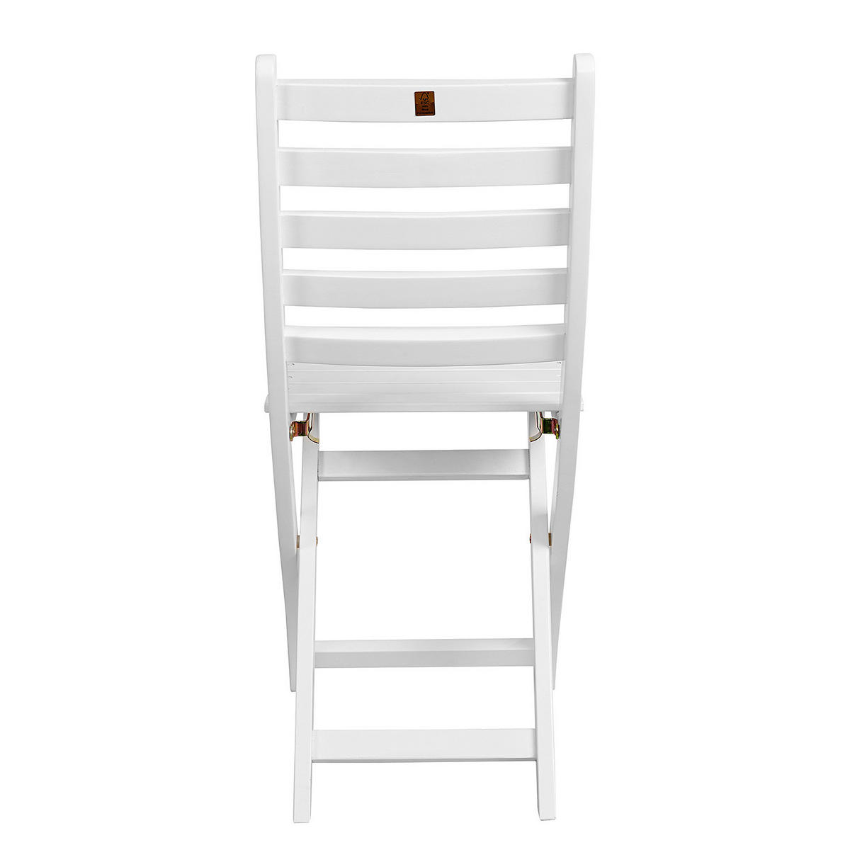 GARTENSTUHL (2er Set) Lodge - Weiß, Holz (36/86/50cm) - BUTLERS