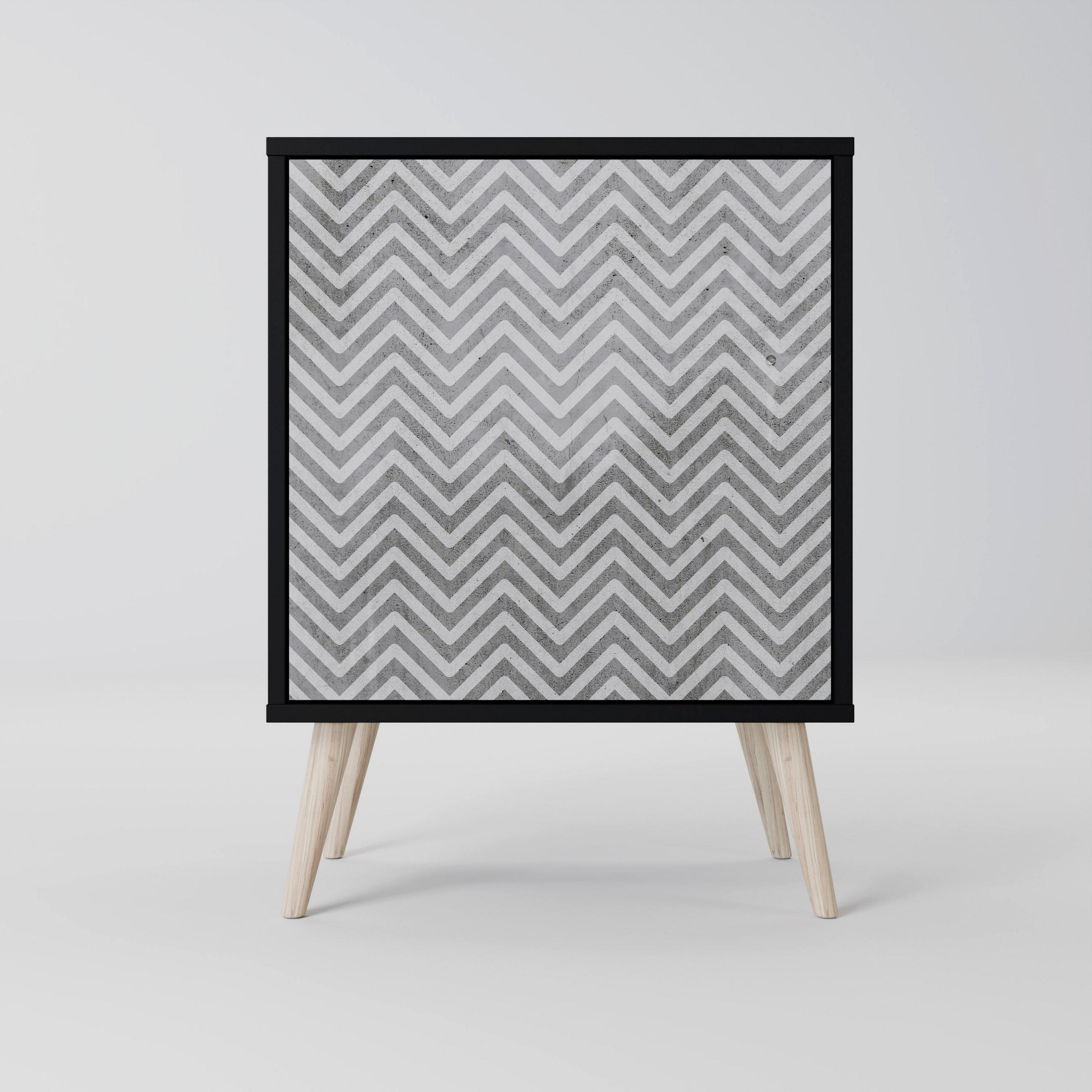SpaceRebels Sideboard Schwarz 57.5x77.5x42 cm