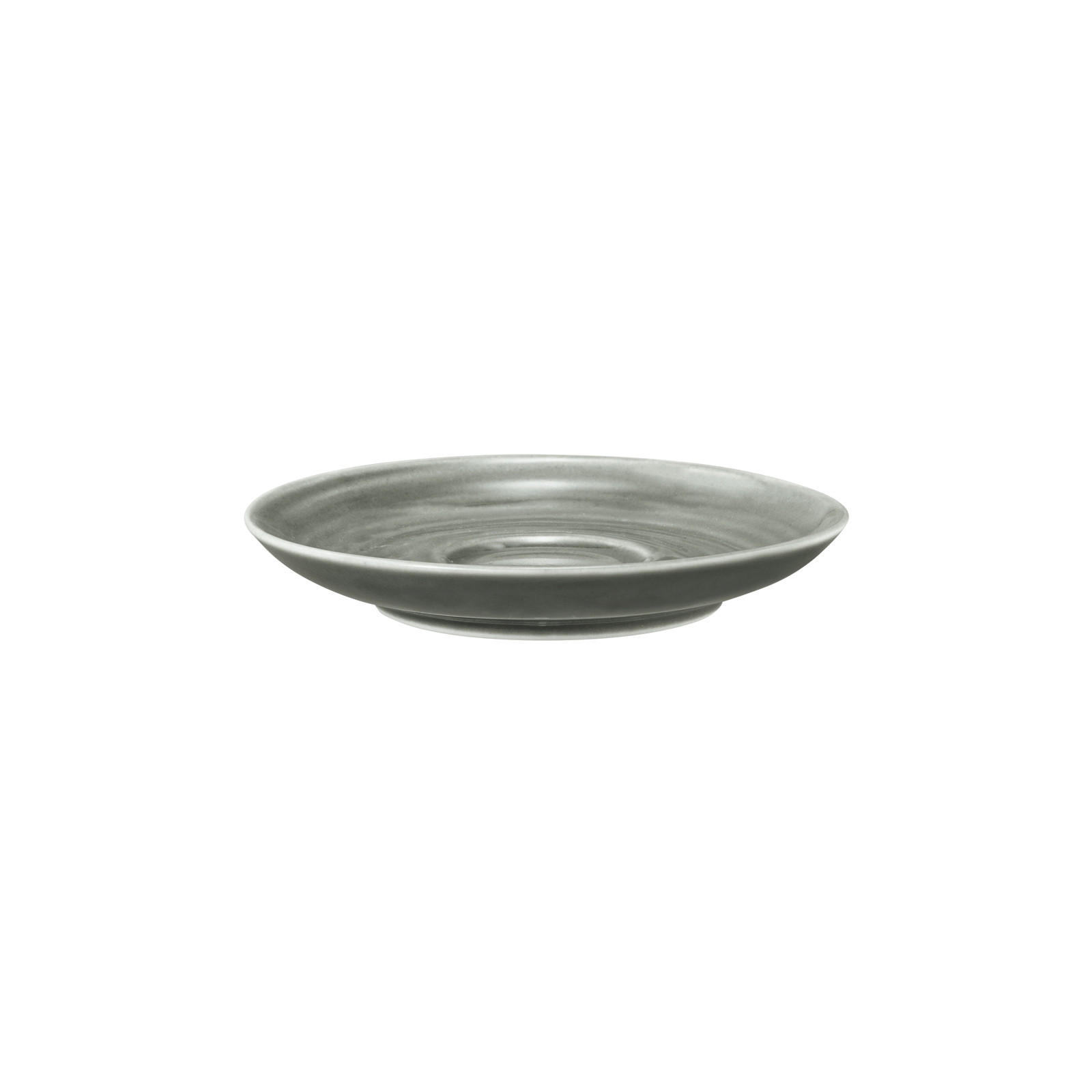 ESPRESSOUNTERTASSEN Terra Perlgrau ø 12 cm 6er Set - Grau, Keramik (12cm) - Seltmann Weiden