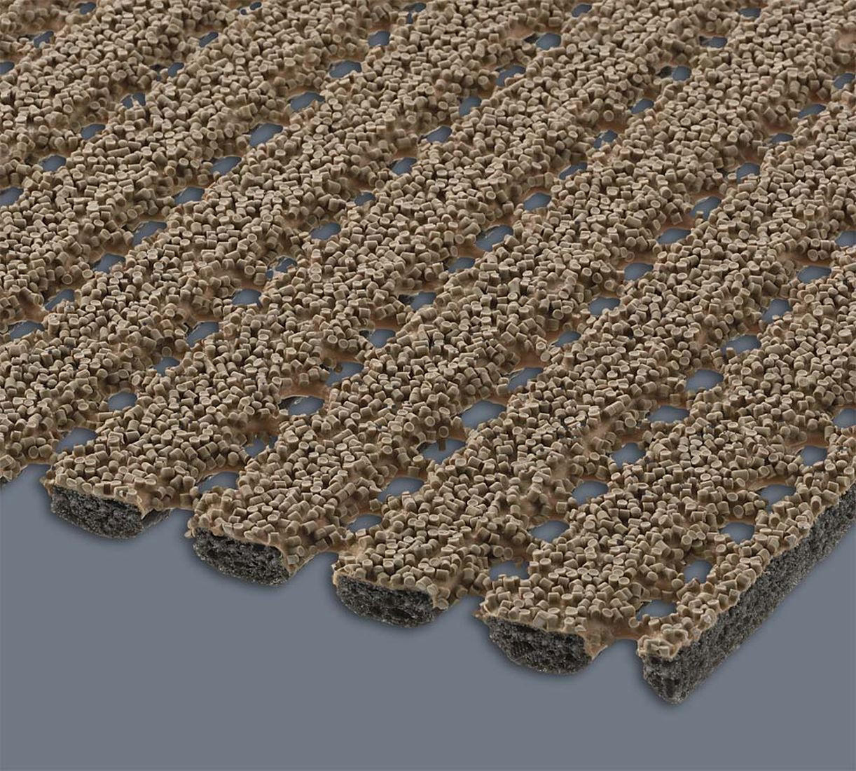 Thumbnail - Melius Vivere Sicherheitsmatte, Sand, Kunststoff, 120x3000 cm, Gartenzubehör, Terrassen- & Balkonböden