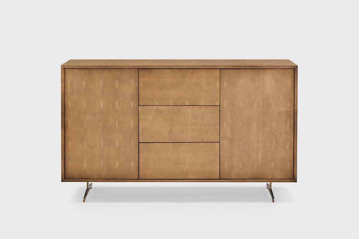SIDEBOARD GALA Gold Holz - Goldfarben, Holz/Holzwerkstoff (140/85/40cm) - KAWOLA
