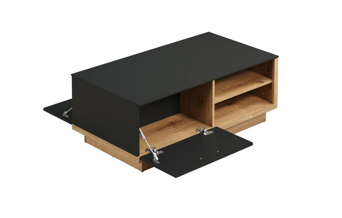 COUCHTISCH Synnax Grau - Grau, Holzwerkstoff (42/110/110cm) - ebuy24
