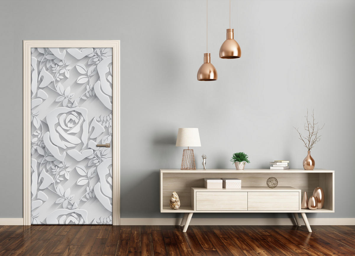TÜRAUFKLEBER 95x205 cm Dekorativ für Türen - Blau, Kunststoff (95/205/0.01cm) - TULUP