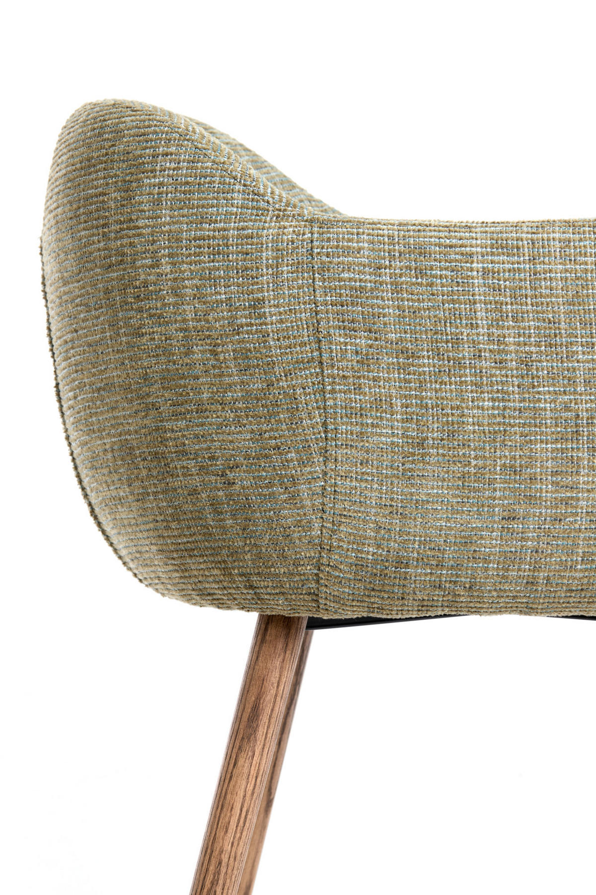 ESSZIMMERSTUHL Blaine Grün 62,5/56/76,5 cm - Grün, Holz (62.5/76.5/56cm) - Light & Living