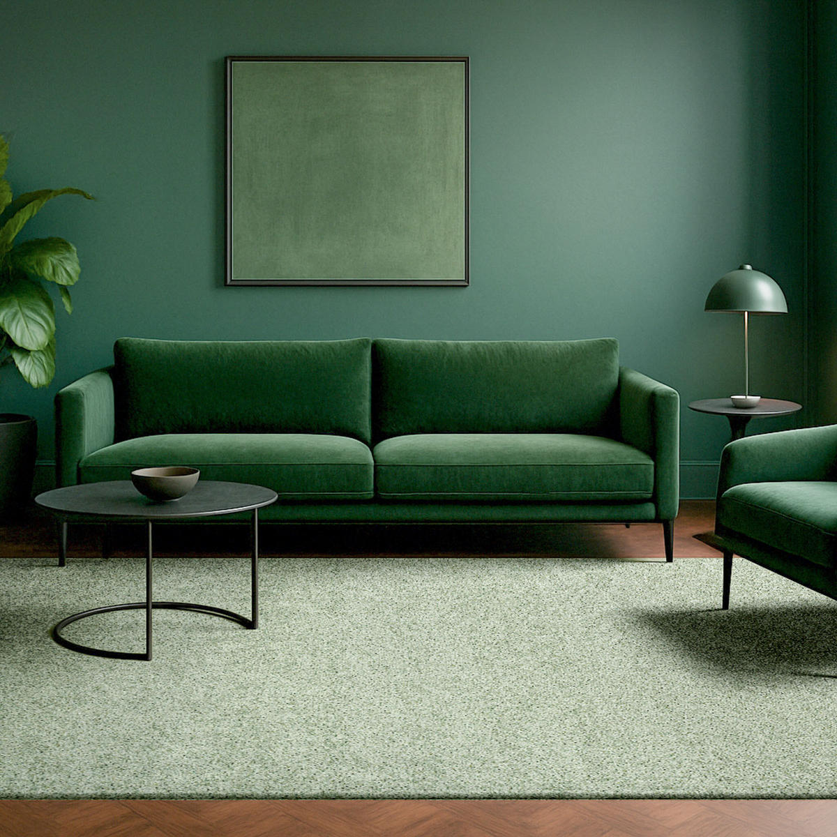 PREPROGA Mist Pearl Moss 140/200 cm - zelena, umetna masa/tekstil (140/200cm) - Lola&Moi