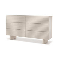 KOMMODE Torino mit 6 Schubladen, 150 cm, Kaschmir - Kaschmir, Holzwerkstoff (150/81/37cm) - Beautysofa