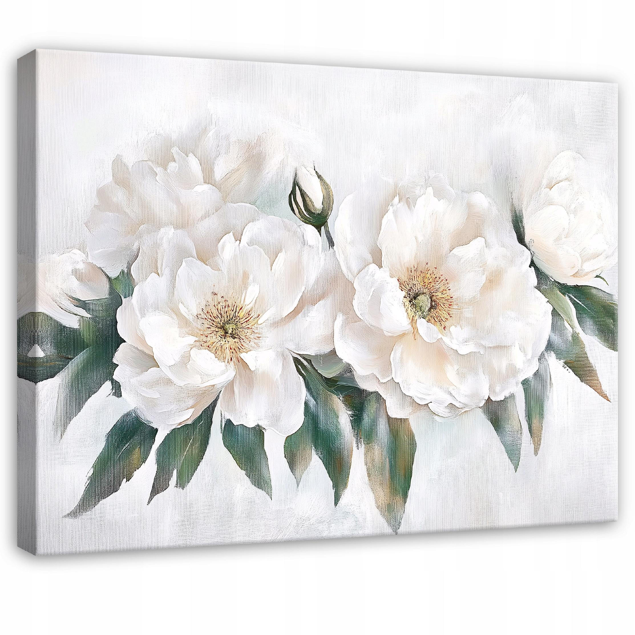 BILDER Abstrakt Blumen Wohnzimmer 60x40 - Multicolor, Holzwerkstoff (60/40cm) - Wallarena