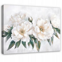 BILDER Abstrakt Blumen Wohnzimmer 60x40 - Multicolor, Holzwerkstoff (60/40cm) - Wallarena