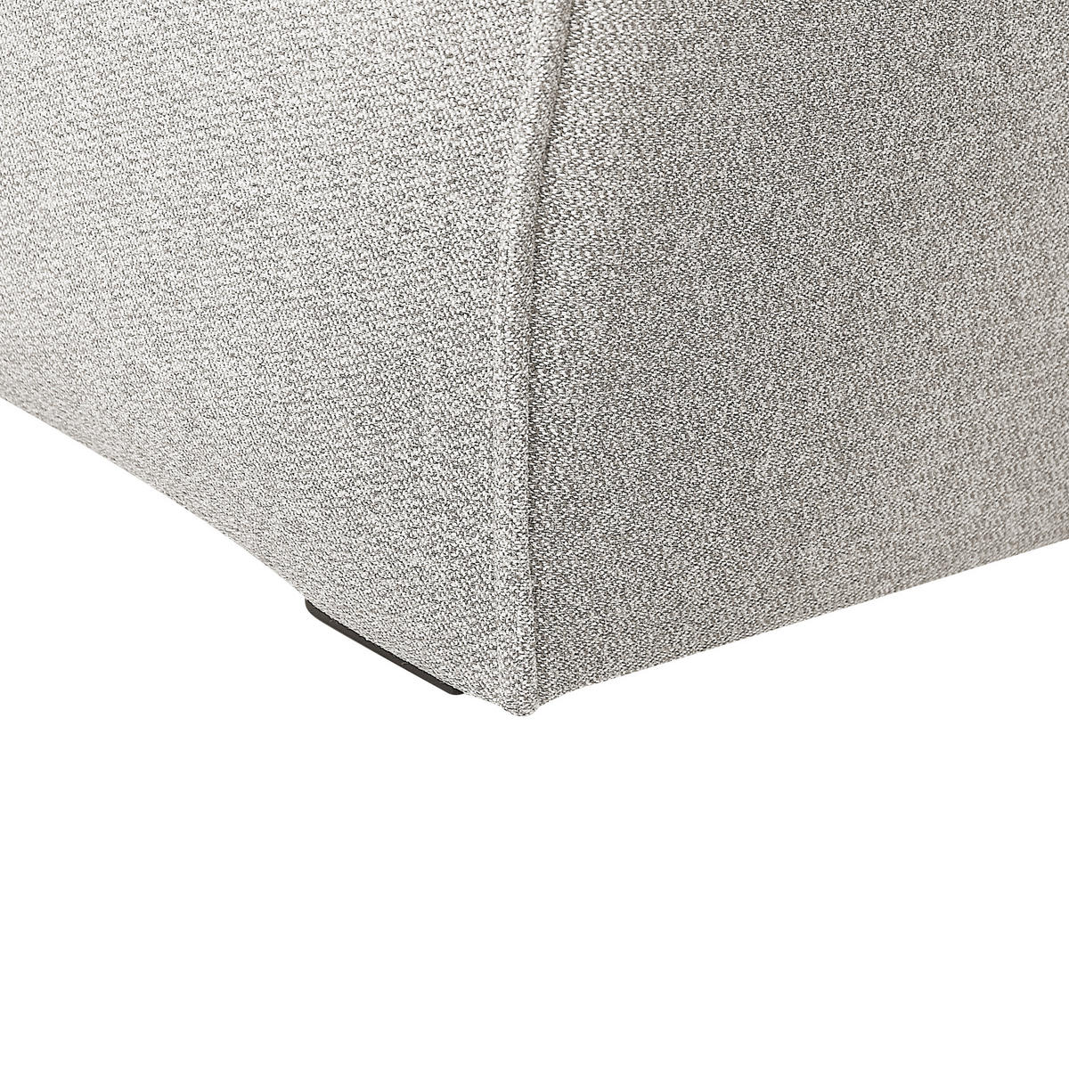 ECKSOFA Polsterbezug Hellbeige rechtsseitig Dolva - Beige, Textil (294/170cm) - Beliani