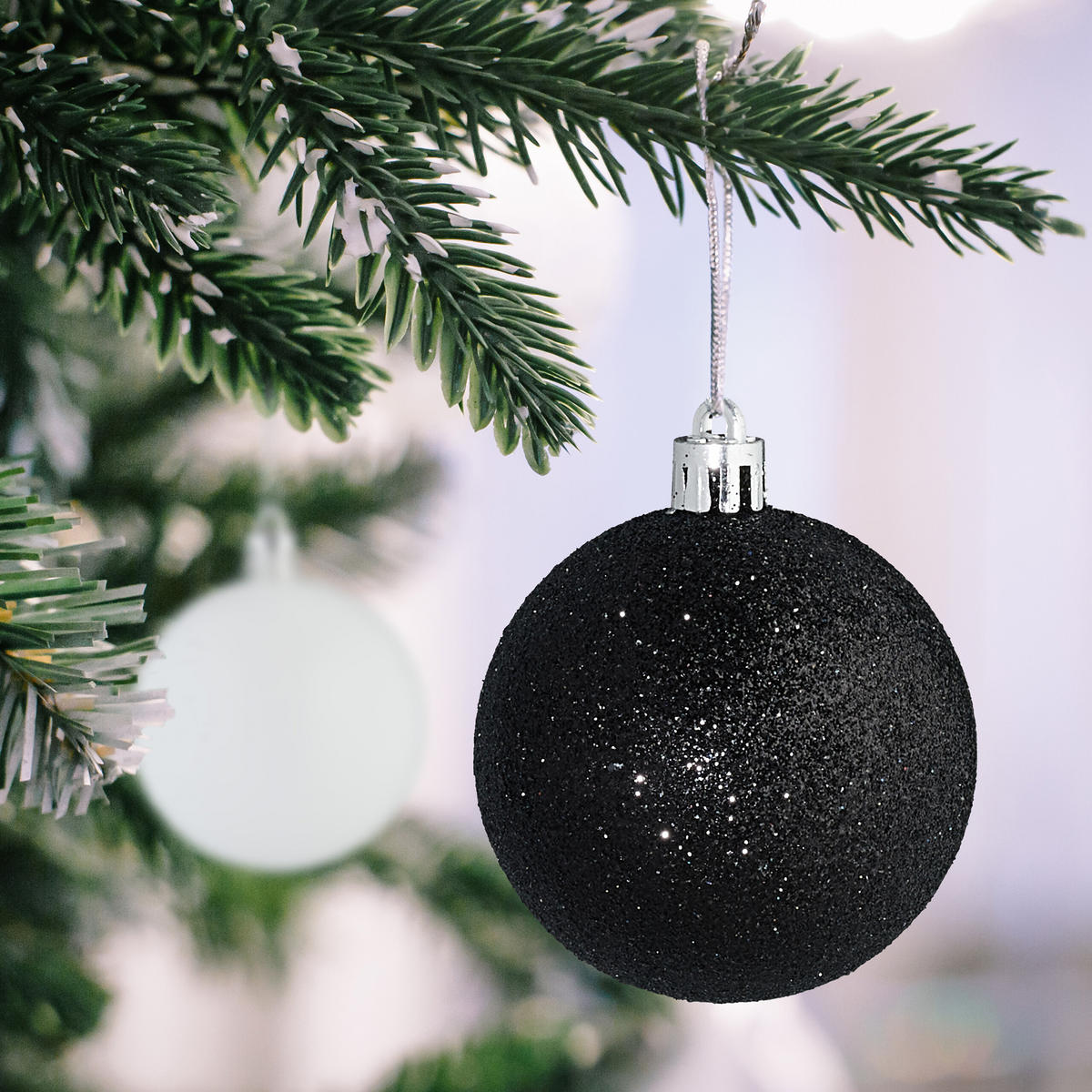 30XWEIHNACHTSKUGELN - Multicolor, Kunststoff (6/7/6cm) - Relaxdays