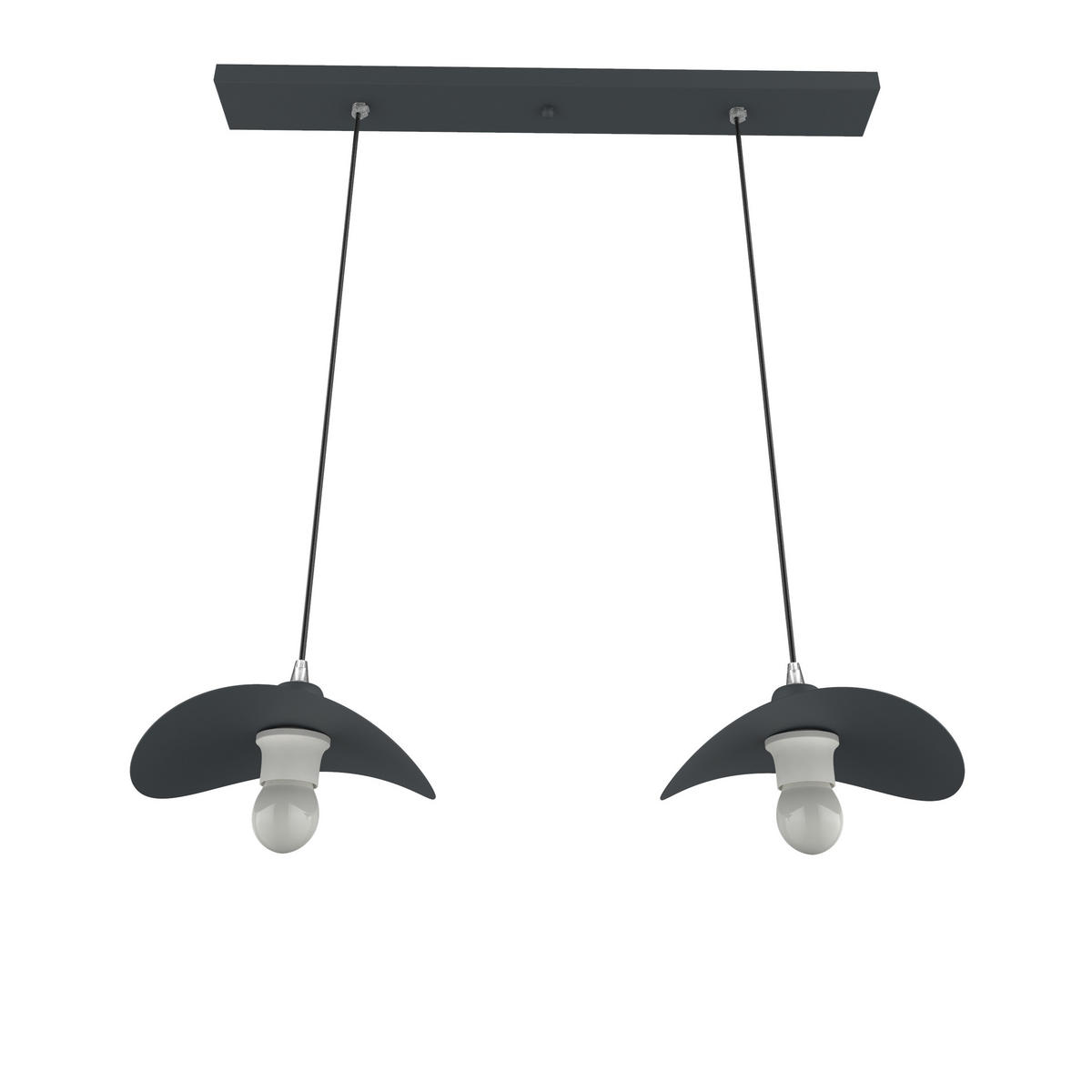 HÄNGELEUCHTE - Anthrazit, Metall (25/30/120cm) - Lumicom