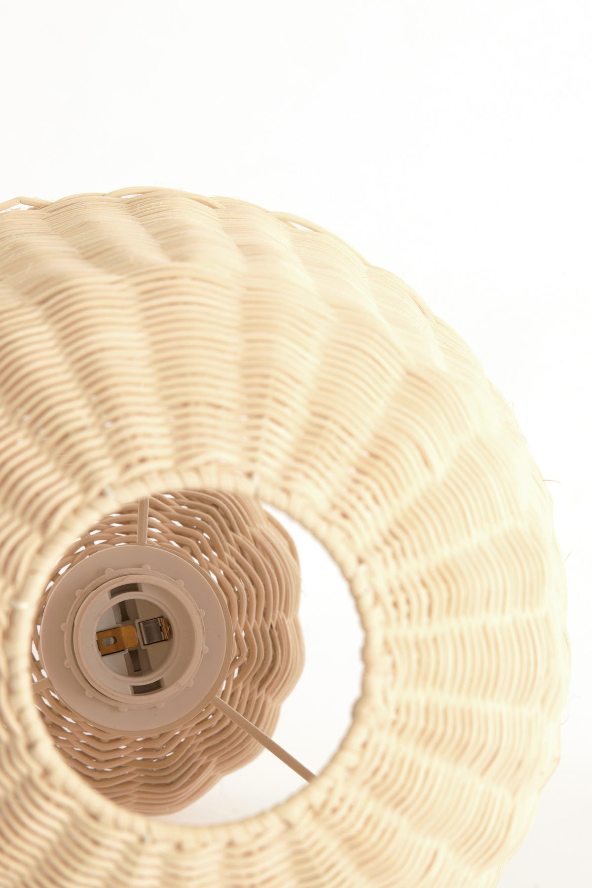 TISCHLAMPE Mandor Braun 28.5/28.5/60 cm - Naturfarben, Holz (28.5/28.5/60cm) - Light & Living