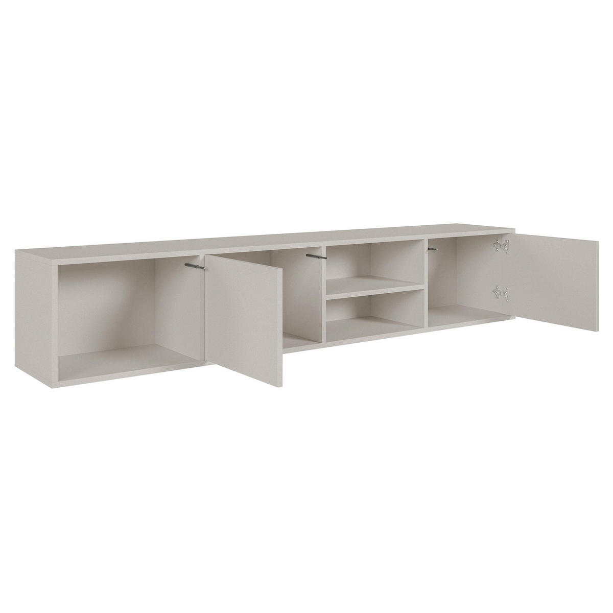 TV-STOLEK Sanva Kašmír 200 cm - kašmírová, kompozitní dřevo (200/40/35cm) - Selsey