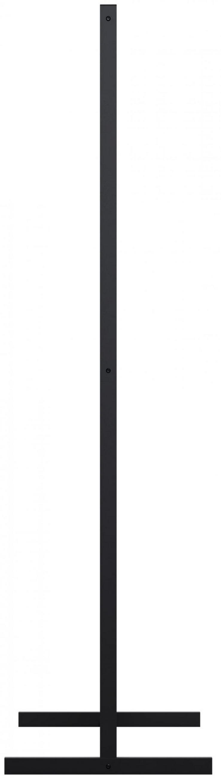 KLEIDERSTÄNDER 150x38x120-schwarz-Metall - Schwarz, Metall (100/185/50cm) - CLP