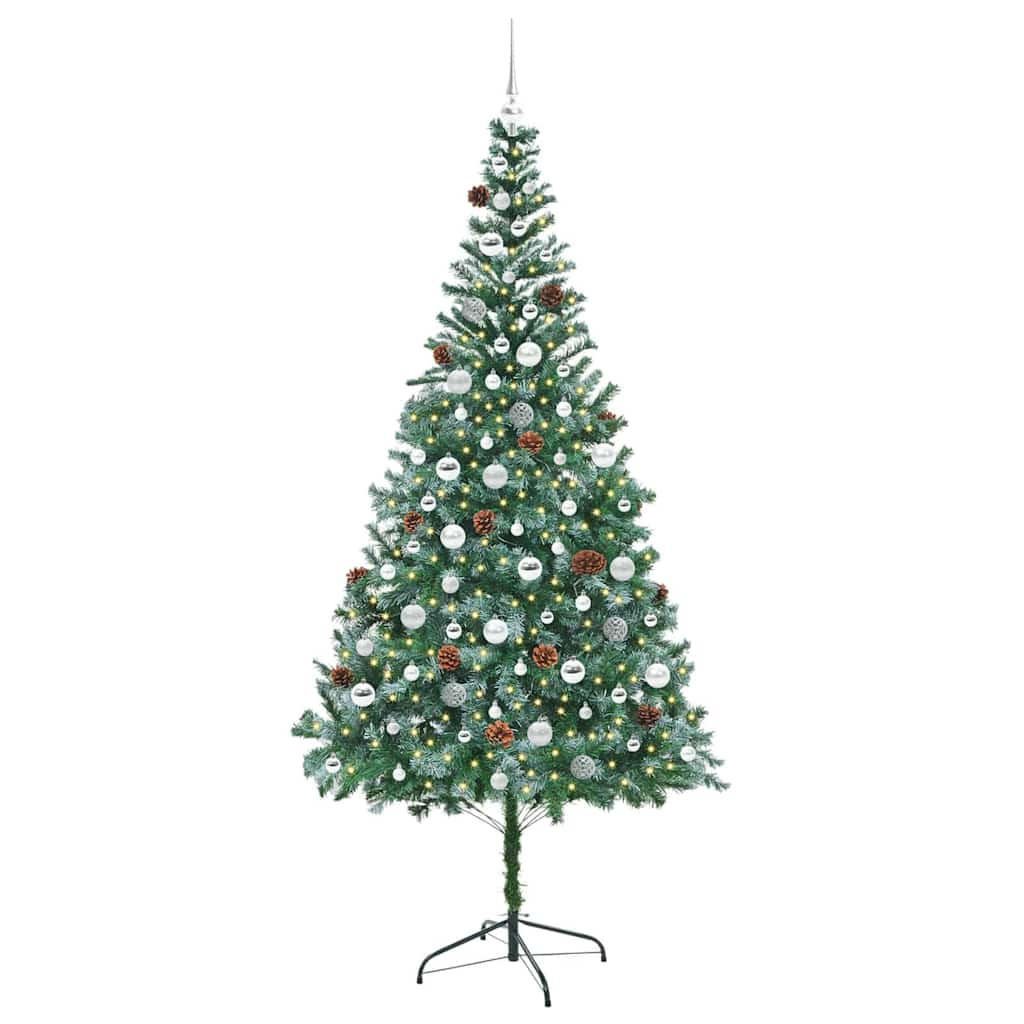 vidaXL Weihnachtsbaum Grün 210 cm