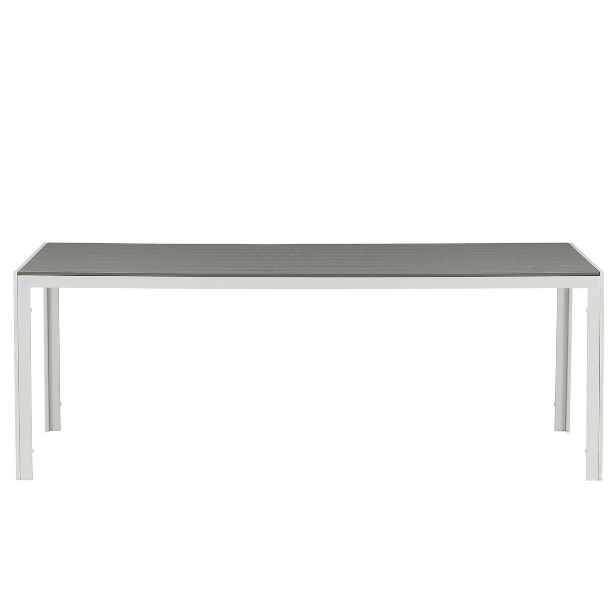 GARTENTISCH - Grau, Metall (205/90/75cm) - home24