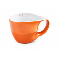 JUMBOTASSE orange ohne Untertasse - Orange, Keramik (0.45L) - Luigi Colani Porzellan