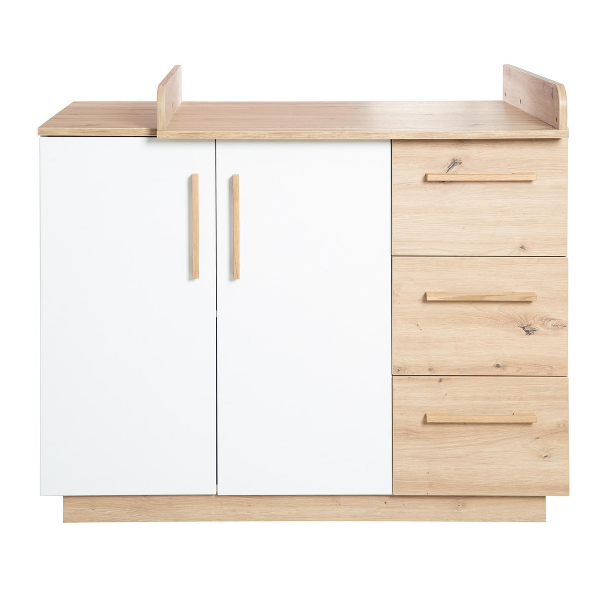 BABYZIMMER-SET Lion, 2-teilig - Multicolor/Eiche Artisan, Holz/Holzwerkstoff (76/82/144cm) - Roba