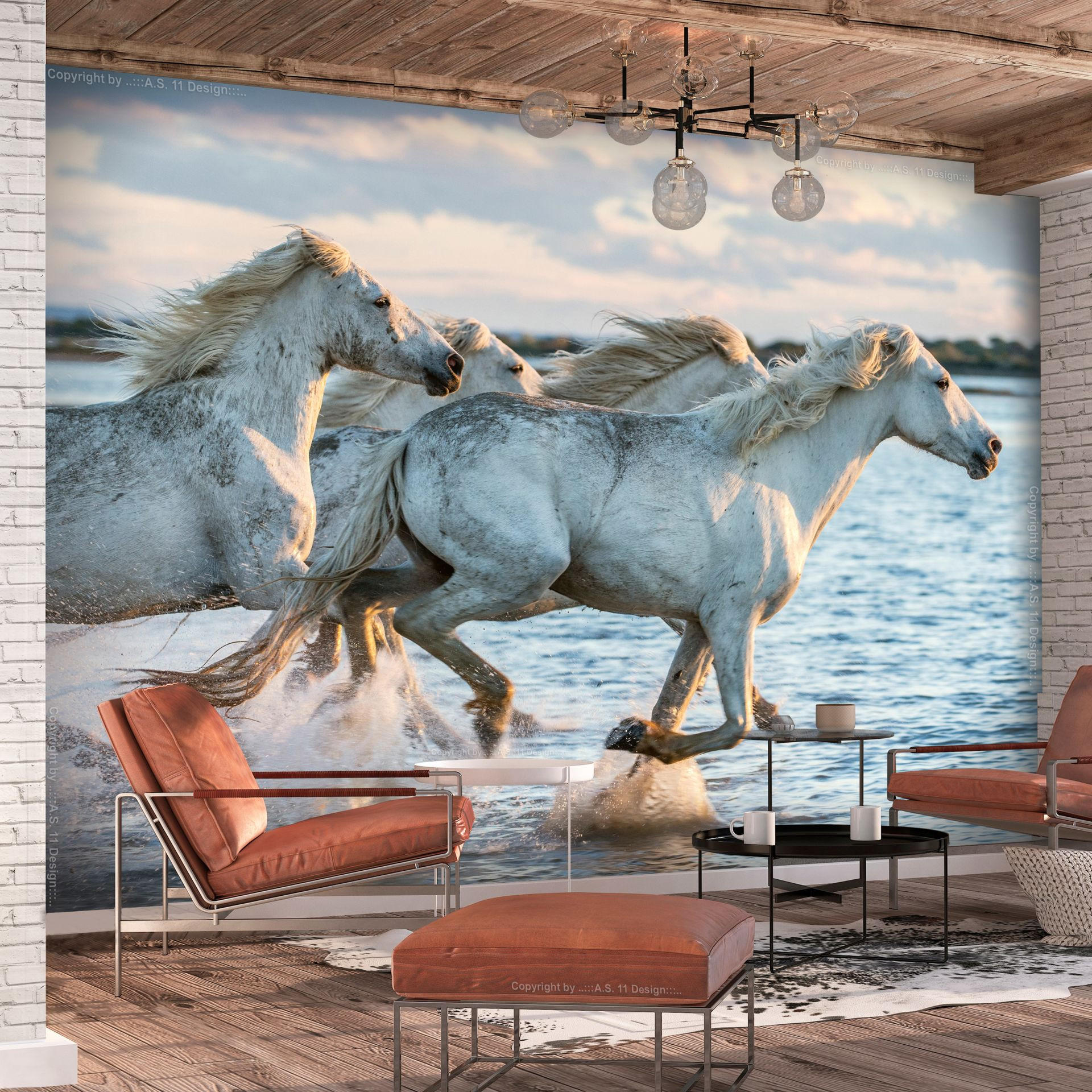 SELBSTKLEBENDE FOTOTAPETE 392/280 cm - Blau/Grau, Kunststoff/Textil (392/1cm) - KUNSTLOFT