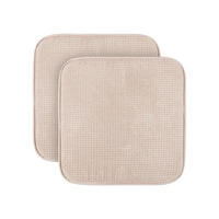 SITZKISSEN 38x38 cm Creme 2er-Pack - Creme, Kunststoff (38/38cm)