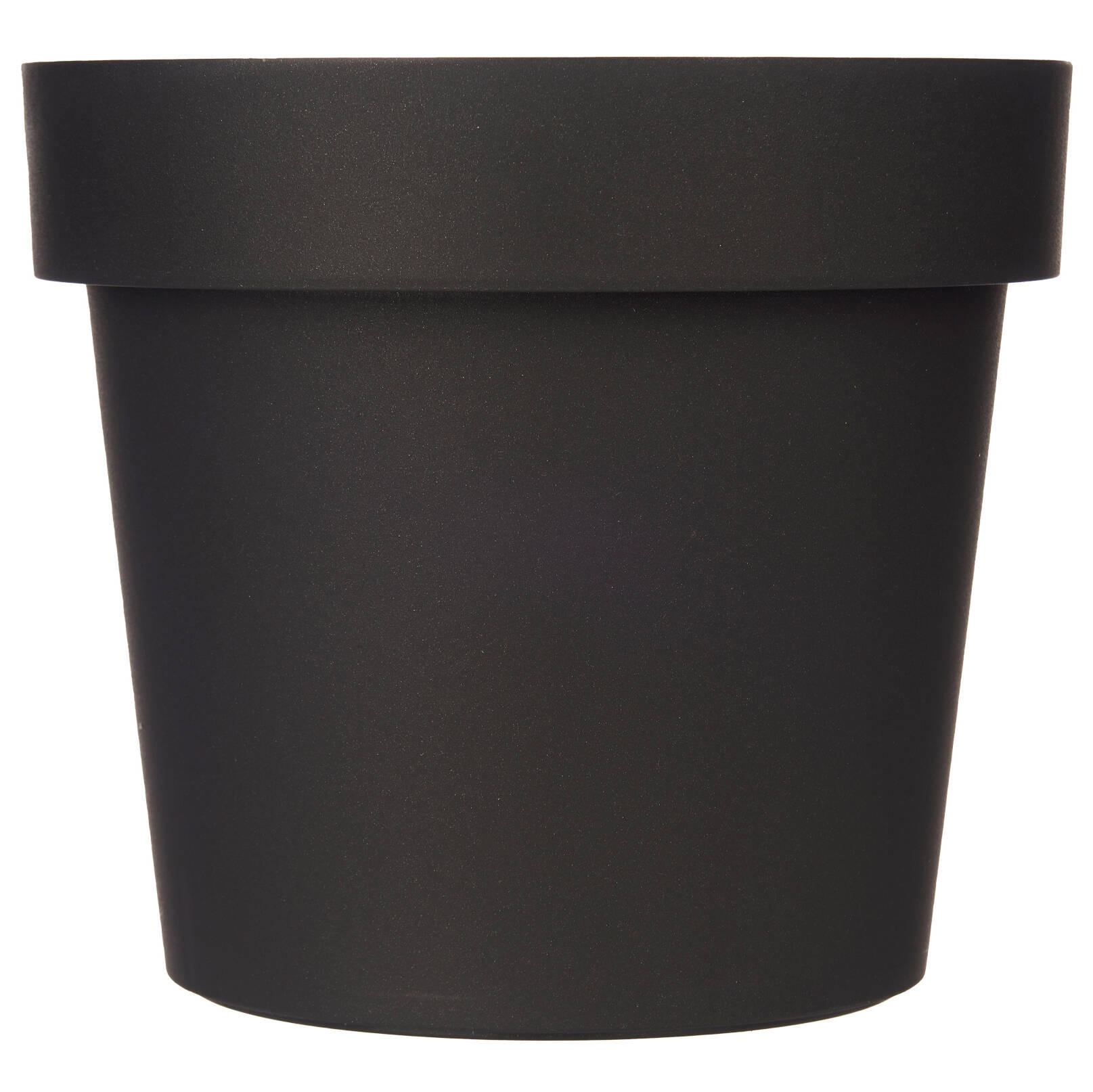 BLUMENTOPF Selbstbewässernd Kunststoff Anthrazit - Anthrazit, Kunststoff (25/22.5cm)