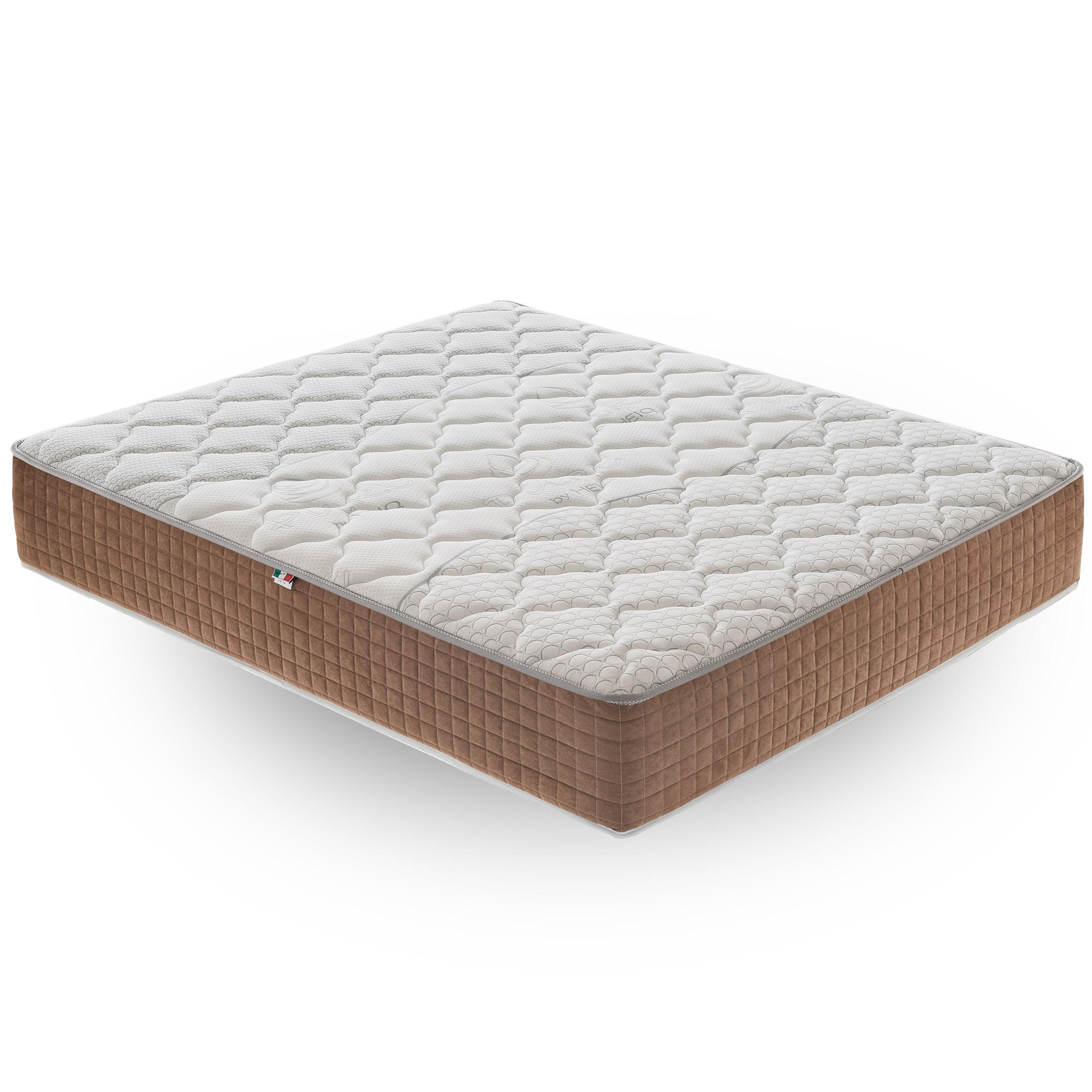 iLoveSleep Taschenfederkernmatratze Weiß 200x200 cm