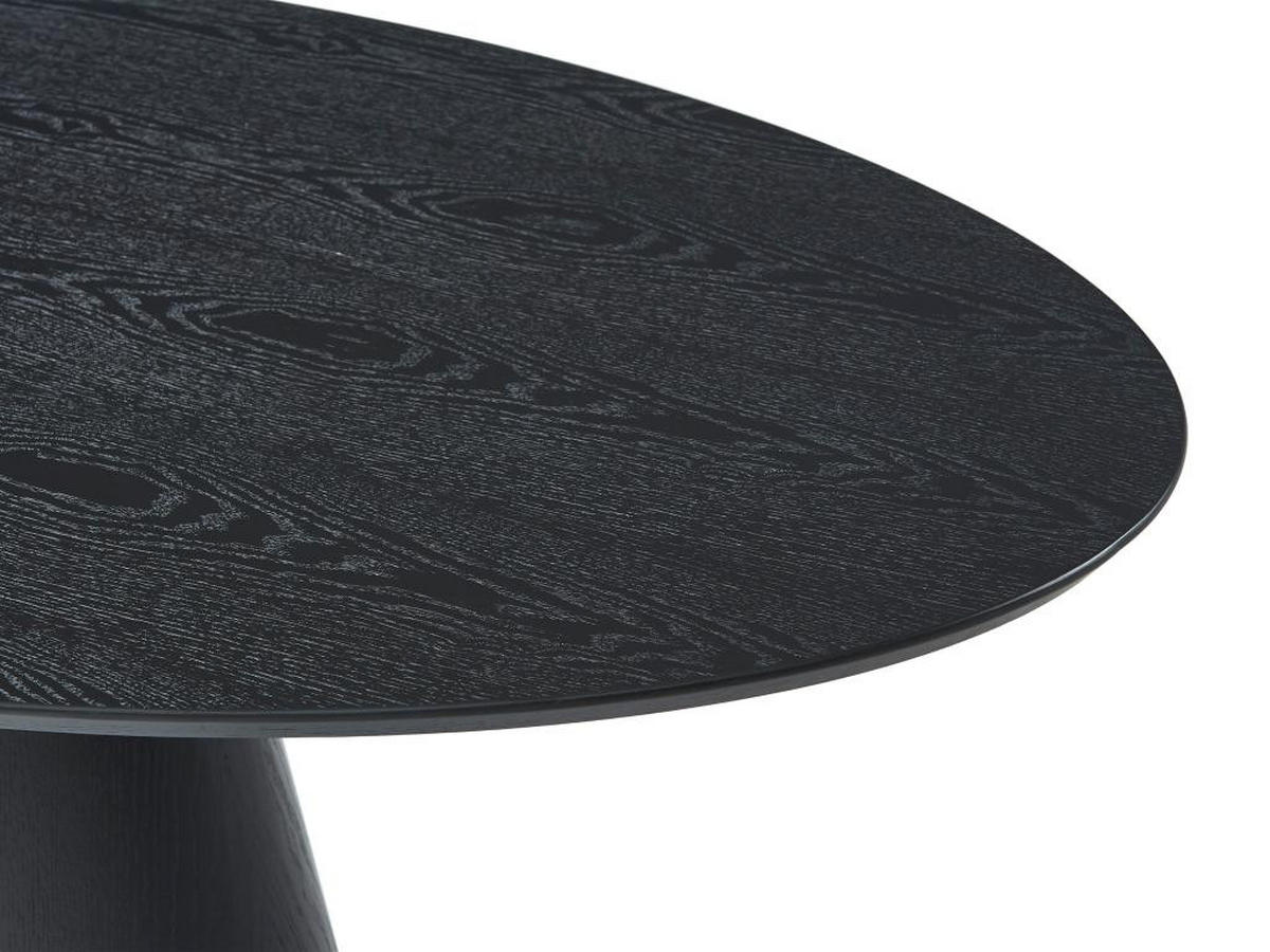 ESSTISCH - 6 Personen - MDF - Schwarz - ANTELADA - Schwarz, Holz (160/90/76.5cm) - Vente-Unique