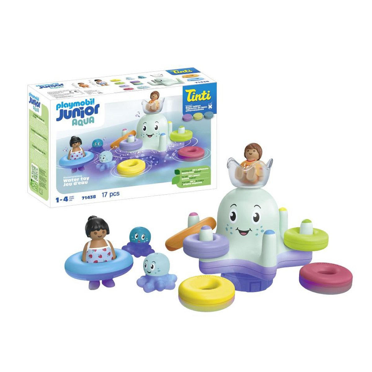 SPIELSET Junior Aqua - Blau, Kunststoff (9/19/28cm) - Playmobil