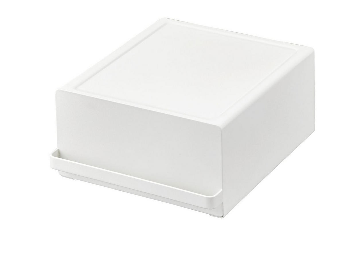 ARBEITSPLATTEN-SCHUBLADE Tower weiß 22/11/27 cm - Weiß, Metall (22/11/27cm) - Yamazaki