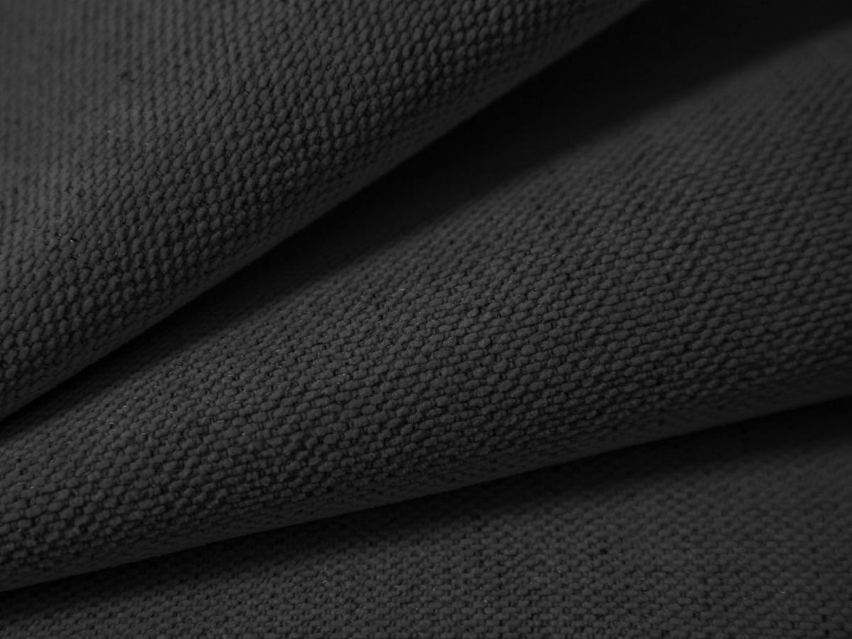 BETT mit Bettkasten und Kopfteil Lupine aus strukturiertem Stoff anthrazit 140x200cm - Anthrazit, Textil (140/200cm) - Micadoni