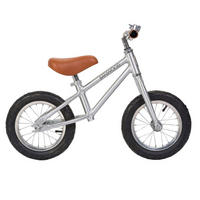 LAUFRAD Aluminium Radfahren Kinder 3-5 Jahre , Chrom - Silberfarben, Metall (65/41/20cm) - Banwood