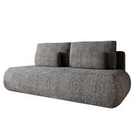 SCHLAFSOFA mit Bettkasten BELLS Graphit - Graphitfarben, Holzwerkstoff (214/96/96cm) - Compleo24