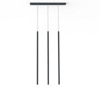 LED-HÄNGELEUCHTE - Anthrazit, Metall (6/100/100cm) - Lumicom