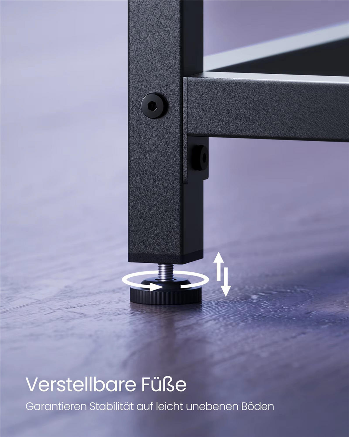 SCHREIBTISCH 120/60/76 cm Computertisch Schwarz Industrie Design - Schwarz, Metall (120/60/76cm) - Kaket