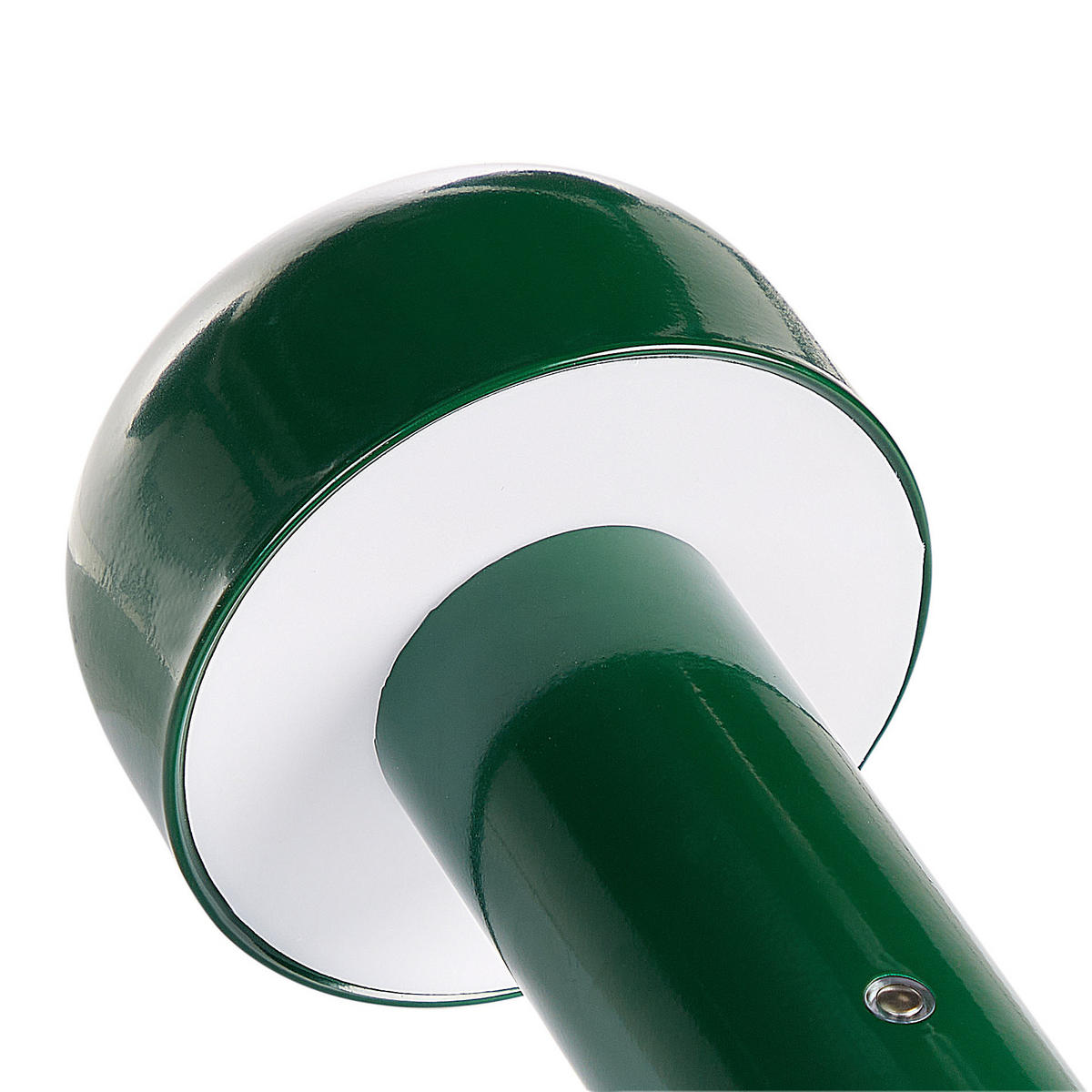 LED-TISCHLEUCHTE Grün Besos - Grün, Metall (12/12/21cm) - Beliani