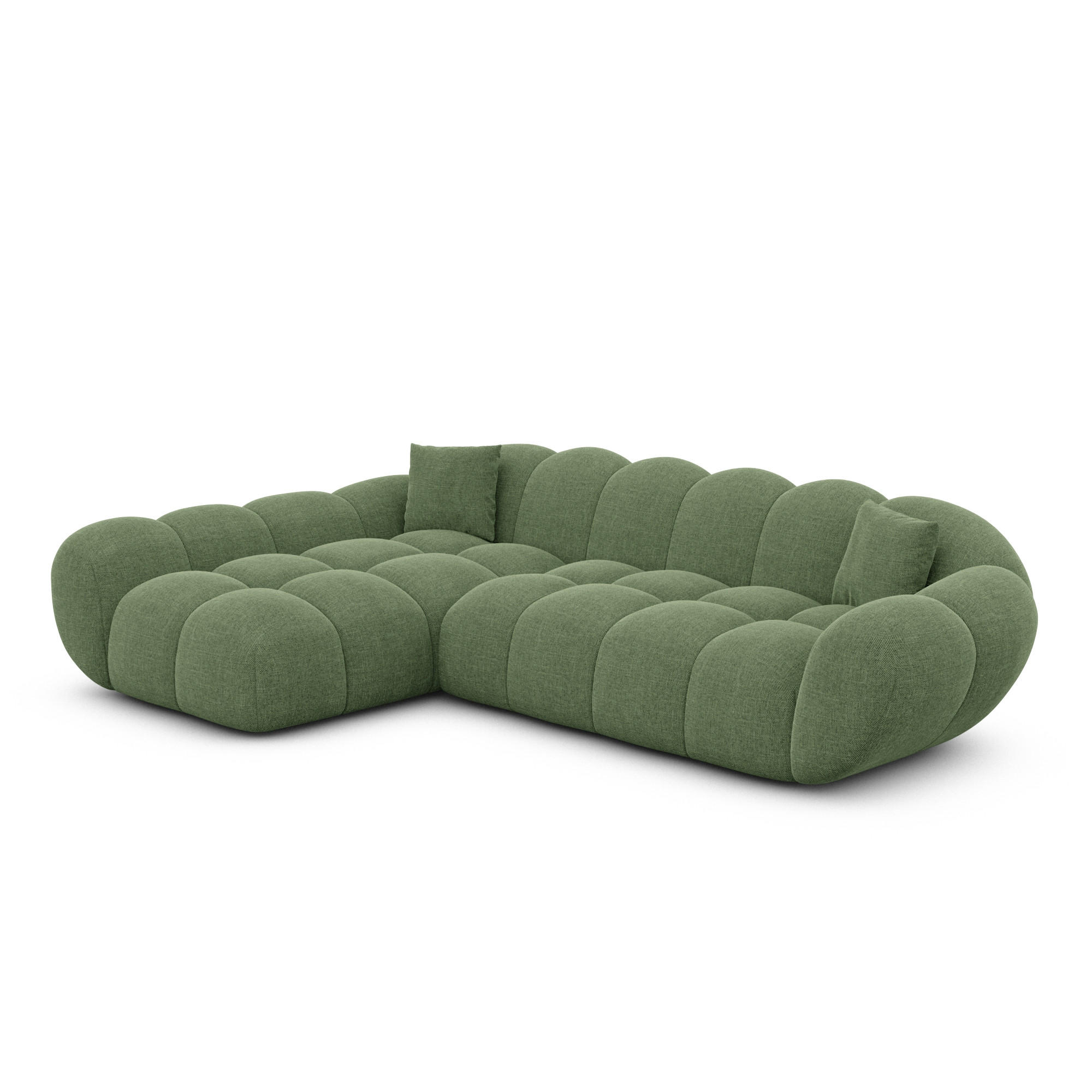 Varoyal Ecksofa Grün 265x160 cm