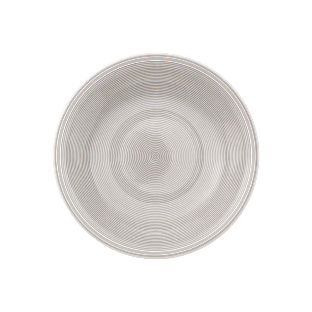 SUPPENTELLER Color Loop Stone ø 23,1 cm 6er Set - Grau, Keramik (23.1cm) - like.Villeroy & Boch