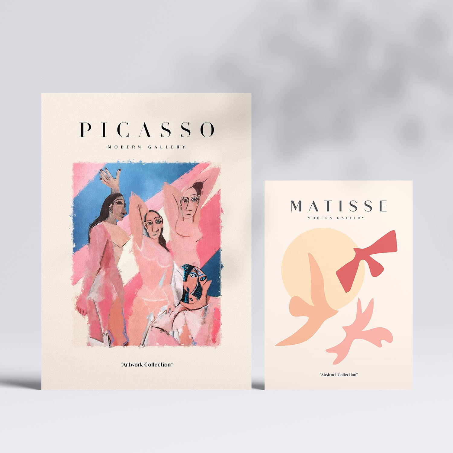 POSTER Set Mit 6 Von Picasso Und Matisse Körper A3 & A4 Rahmenlos - Klar, Papier (29/3cm) - Nacnic